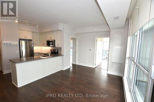 1302 - 15 Zorra Street, Toronto, ON - Indoor Photo Showing Kitchen With Stainless Steel Kitchen