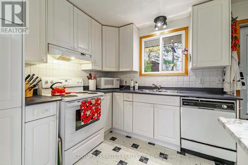 970 Cumberland Avenue, Peterborough (Northcrest), ON - Indoor Photo Showing Kitchen With Double Sink