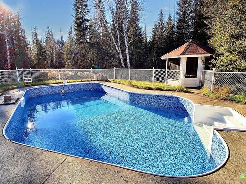 Piscine - 10640 Ch. Des Sapins, Rouyn-Noranda, QC - Outdoor With In Ground Pool With Backyard