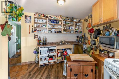 2211 Front Road, Lasalle, ON - Indoor Photo Showing Kitchen With Double Sink