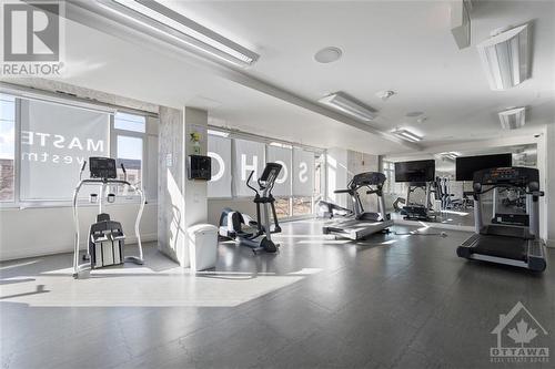 201 Parkdale Avenue Unit#903, Ottawa, ON - Indoor Photo Showing Gym Room