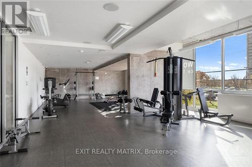 903 - 201 Parkdale Avenue, Ottawa, ON - Indoor Photo Showing Gym Room