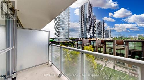 512 - 121 Mcmahon Drive, Toronto, ON - Outdoor With Balcony