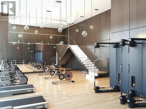 1515 - 17 Bathurst Street, Toronto, ON - Indoor Photo Showing Gym Room