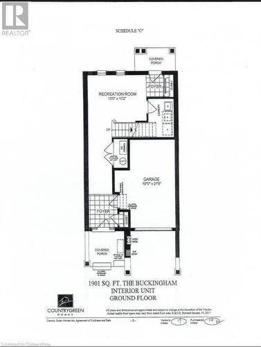 Floor plan - 88 Decorso Drive Unit# 44, Guelph, ON - Other