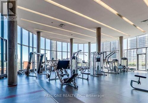 210 - 3 Market Street, Toronto, ON - Indoor Photo Showing Gym Room