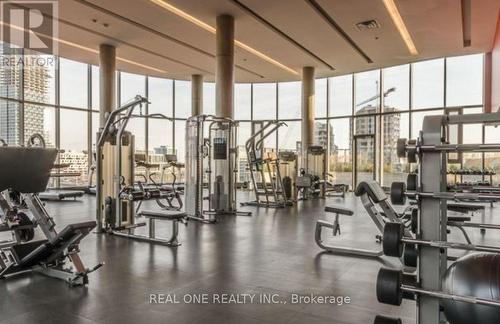 210 - 3 Market Street, Toronto, ON - Indoor Photo Showing Gym Room