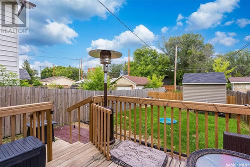 511 I Avenue N, Saskatoon, SK - Outdoor With Deck Patio Veranda