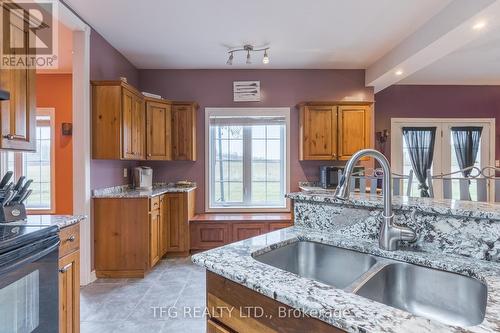 751 Wicklow Road, Alnwick/Haldimand, ON - Indoor Photo Showing Kitchen With Double Sink