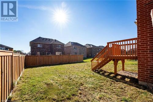 View of yard featuring a wooden deck - 1174 Upper Thames Drive, Woodstock, ON - Outdoor