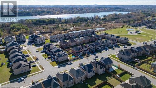 Aerial view with a water view - 1174 Upper Thames Drive, Woodstock, ON - Outdoor With View