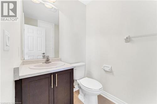 Bathroom featuring toilet and vanity - 1174 Upper Thames Drive, Woodstock, ON - Indoor Photo Showing Bathroom