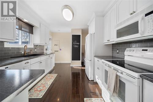 1103 Highway Drive East, Sarnia, ON - Indoor Photo Showing Kitchen With Double Sink