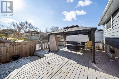 1103 Highway Drive East, Sarnia, ON - Outdoor With Deck Patio Veranda With Exterior