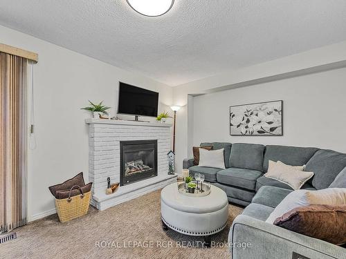 1 The Blvd, New Tecumseth, ON - Indoor Photo Showing Living Room With Fireplace