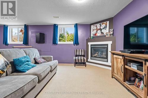 46 Ridgeview Lane, Quinte West, ON - Indoor Photo Showing Living Room With Fireplace