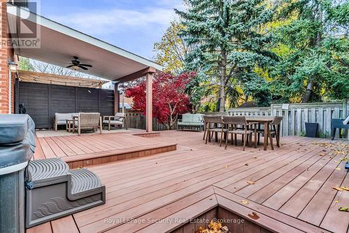 654 Ashprior Avenue, Mississauga, ON - Outdoor With Deck Patio Veranda