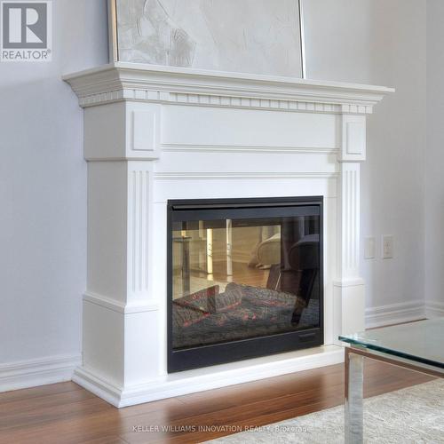 310 - 539 Belmont Avenue W, Kitchener, ON - Indoor Photo Showing Living Room With Fireplace