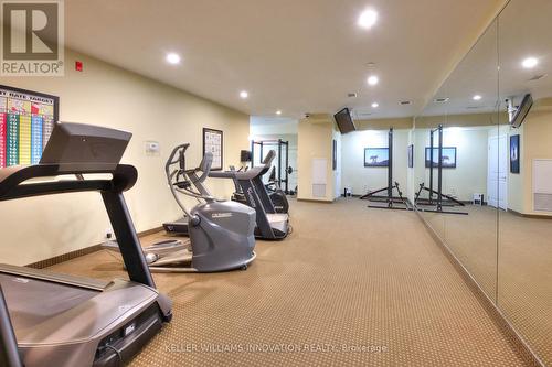 310 - 539 Belmont Avenue W, Kitchener, ON - Indoor Photo Showing Gym Room