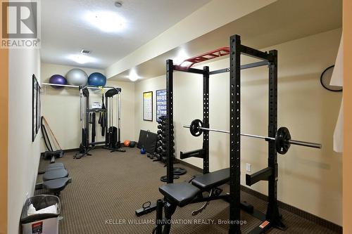 310 - 539 Belmont Avenue W, Kitchener, ON - Indoor Photo Showing Gym Room