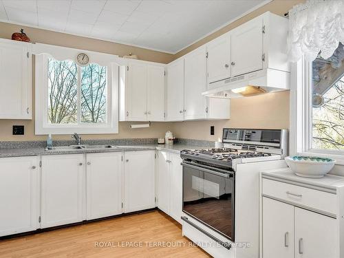 124 Centre St, Trent Hills, ON - Indoor Photo Showing Kitchen With Double Sink