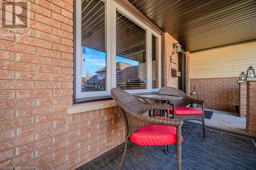 View of patio / terrace - 2378 Headon Road, Burlington, ON - Outdoor With Deck Patio Veranda With Exterior