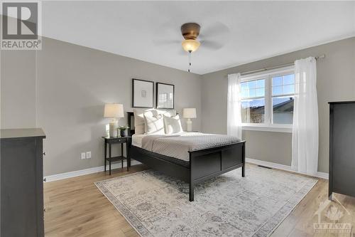 Spacious Primary bedroom suite can easily accomodate king sized furniture if needed! - 368 Horseshoe Crescent, Stittsville, ON - Indoor Photo Showing Bedroom