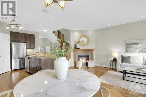 Modern and open concept design! - 368 Horseshoe Crescent, Stittsville, ON - Indoor Photo Showing Living Room With Fireplace