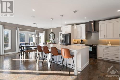 abundant natural light floods through - 875 Deertail Lane, Ottawa, ON - Indoor Photo Showing Kitchen With Upgraded Kitchen