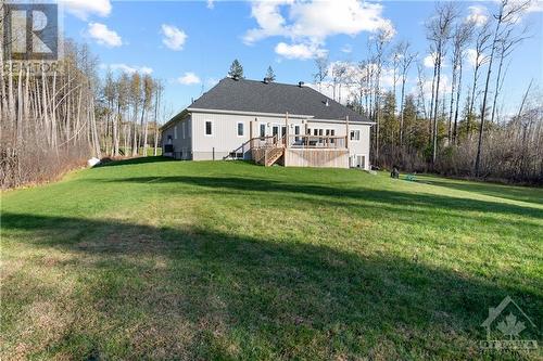 sloping rear yard on treed acreage - 875 Deertail Lane, Ottawa, ON - Outdoor