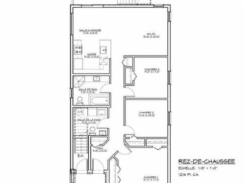 Plan (croquis) - 2061  - 2065 Rue Des Artisans, Saint-Jérôme, QC - Other