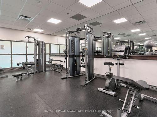 1105-335 Rathburn Rd W, Mississauga, ON - Indoor Photo Showing Gym Room