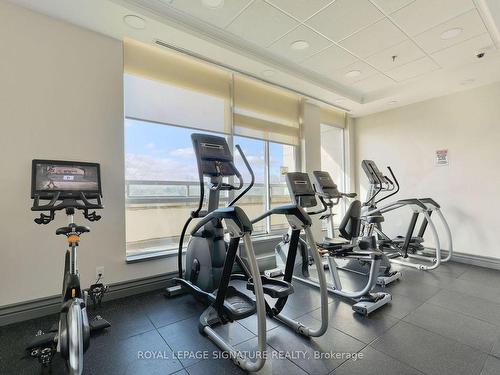 1105-335 Rathburn Rd W, Mississauga, ON - Indoor Photo Showing Gym Room