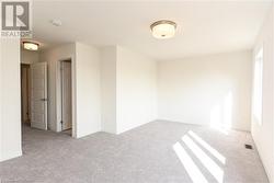 Empty room with light colored carpet - 