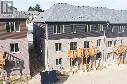 Back of property featuring a balcony - 620 Colborne Street W Unit# 42, Brantford, ON - Outdoor