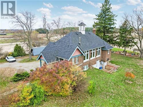 Birds eye view of property - 687 Highway 6 Highway, Caledonia, ON - Outdoor