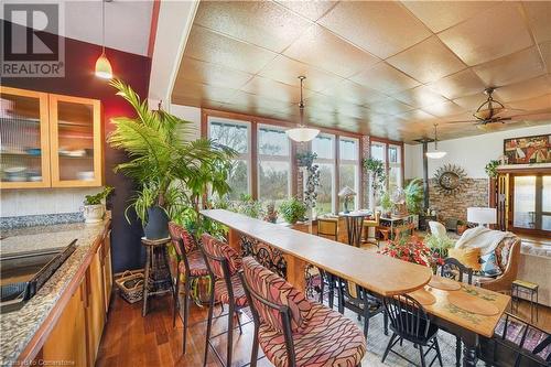 Plenty of natural light and a paneled ceiling - 687 Highway 6 Highway, Caledonia, ON - Indoor Photo Showing Other Room