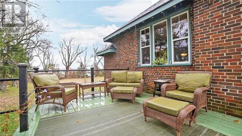 Deck featuring an outdoor living space - 687 Highway 6 Highway, Caledonia, ON - Outdoor With Deck Patio Veranda