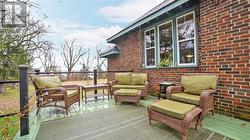 Deck featuring an outdoor living space - 