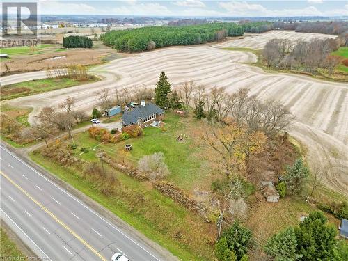 Aerial view with a rural view - 687 Highway 6 Highway, Caledonia, ON - Outdoor With View