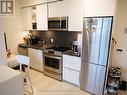 1807 - 30 Ordnance Avenue, Toronto, ON  - Indoor Photo Showing Kitchen With Stainless Steel Kitchen With Upgraded Kitchen 