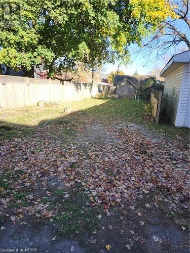 View of yard - 233 Nile Street, Stratford, ON - Outdoor