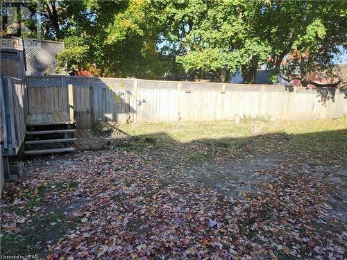 View of yard - 233 Nile Street, Stratford, ON - Outdoor