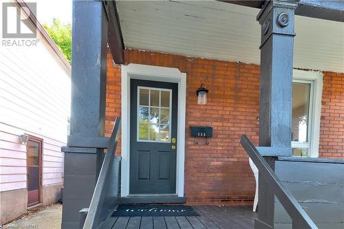 View of property entrance - 233 Nile Street, Stratford, ON - Outdoor With Exterior