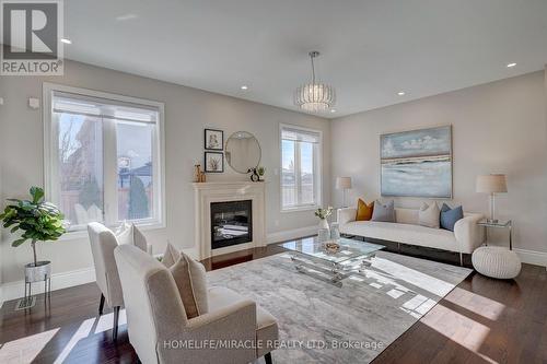 11 Garyscholl Road, Vaughan, ON - Indoor Photo Showing Living Room With Fireplace