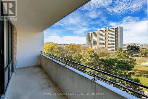 608 - 101 Prudential Drive, Toronto, ON - Outdoor With Balcony With View With Exterior