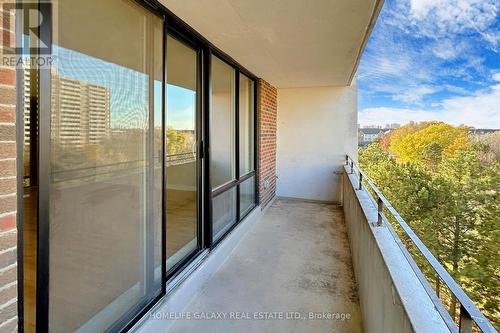 608 - 101 Prudential Drive, Toronto, ON - Outdoor With Balcony With Exterior