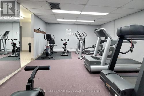 608 - 101 Prudential Drive, Toronto, ON - Indoor Photo Showing Gym Room