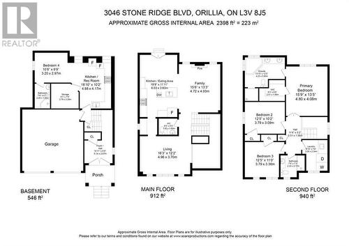 Plan - 3046 Stone Ridge Boulevard, Orillia, ON - Other