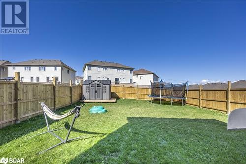 View of back yard - 3046 Stone Ridge Boulevard, Orillia, ON - Outdoor With Backyard